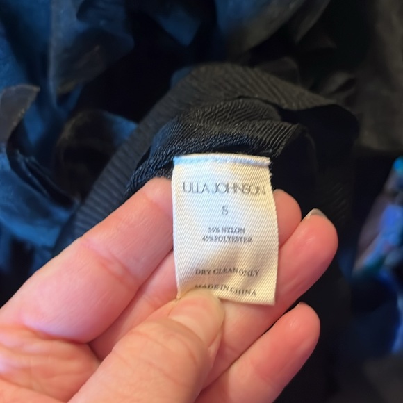 SoldddUlla Johnson Theodora pullover top in Noir small - Picture 8 of 8